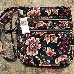 Vera Bradley Triple Zip Hipster Kingston Garden